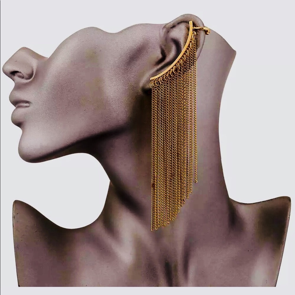 Unique Chained Ear Wrap - Picture 4 of 4